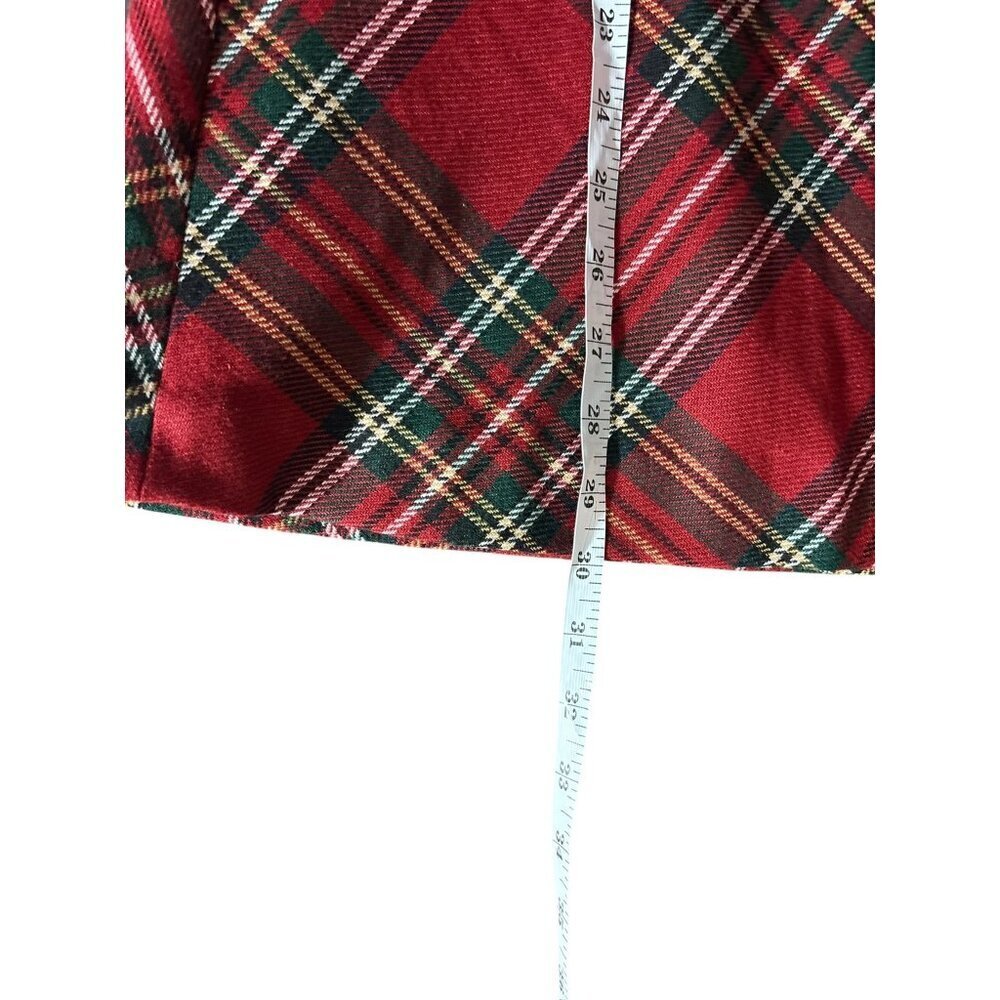 Appleseed's Women's Red Plaid Long Skirt - Picture 7 of 8